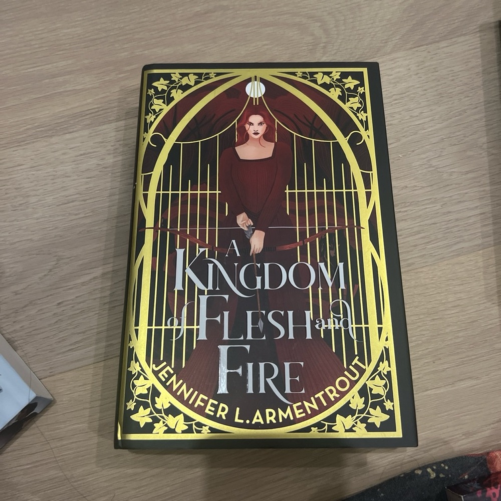 Fairyloot Edition of A Kingdom of Flesh and Fire by Jennifer L. Armentrout